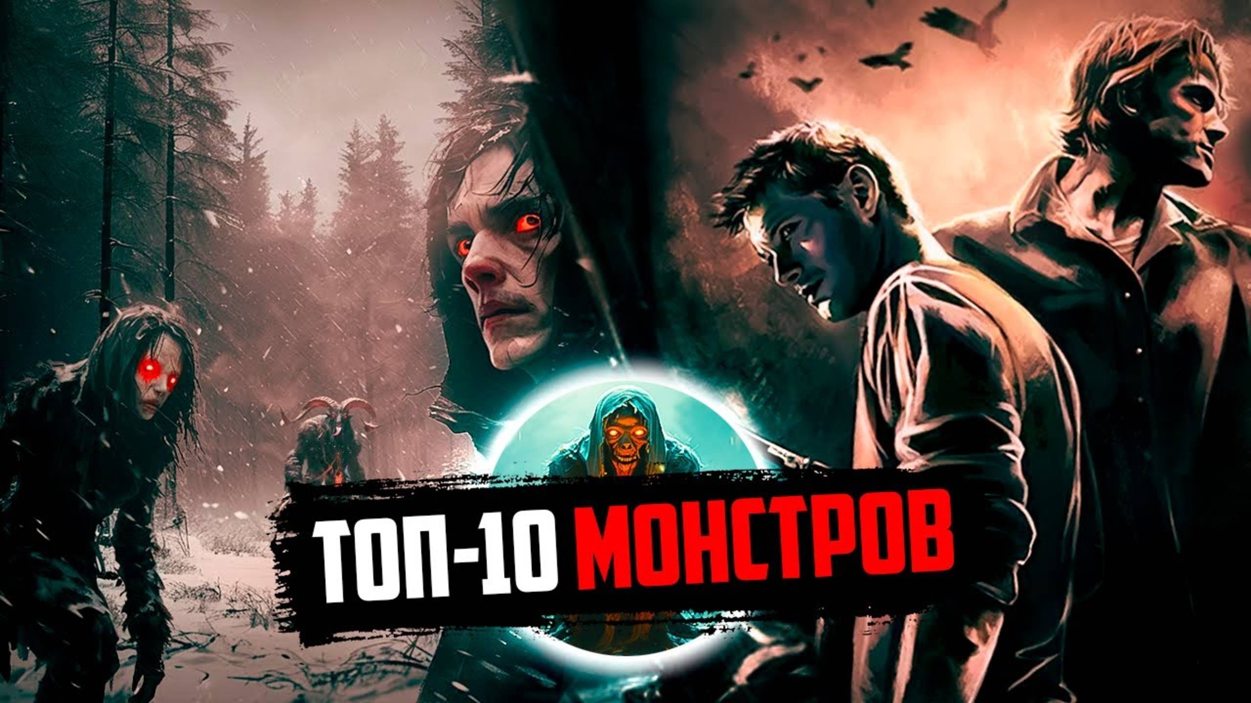 ТОП-10 САМЫХ МОЩНЫХ МОНСТРОВ СВЕРХЪЕСТЕСТВЕННОГО!