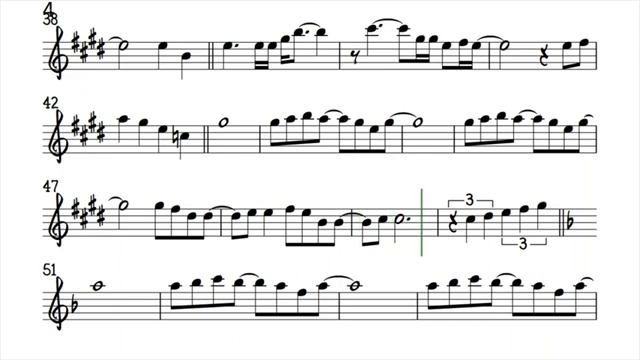 YOU GOT IT ALL Alto Sax Higher Key Sheet Music Backing Track Play Along Partitura_270p_360p