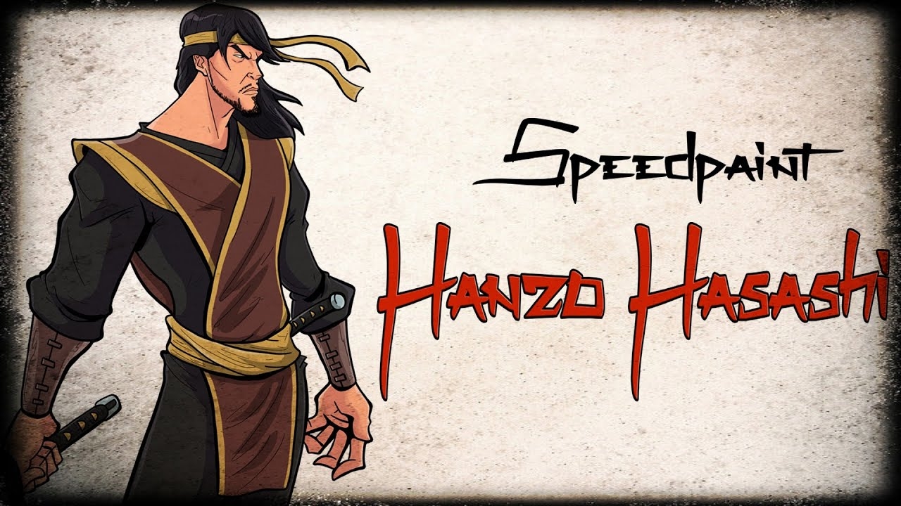 Speedpaint - Hanzo Hasashi (Mortal Kombat)