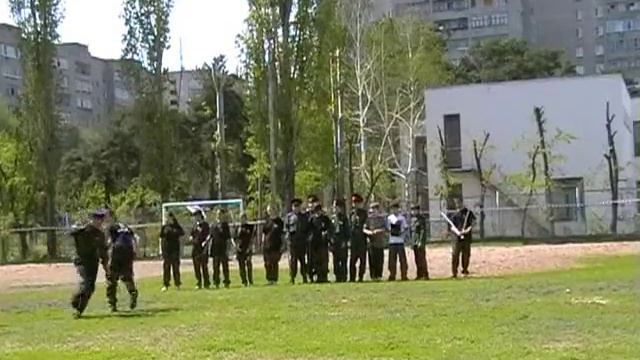 2011.05.8. Показательные казачат клуба Атаманец в Нововоронеже. В Рутюбе