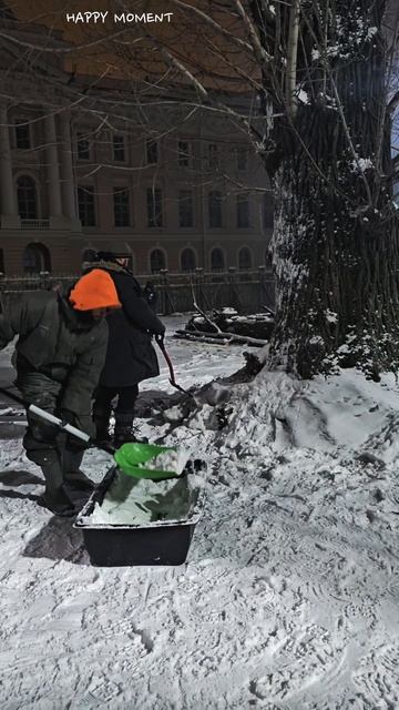 Как снимают снегопад в кино