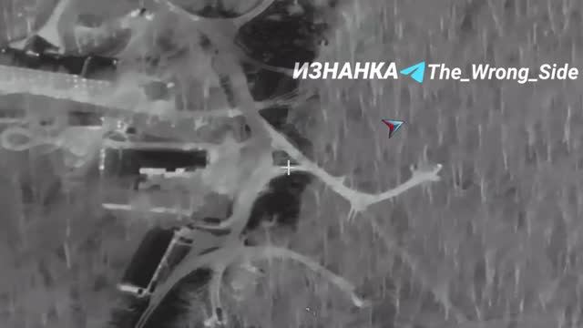 Уничтожение Геранями ПВД 3 дшб 80 одшбр ВСУ в районе н.п. Басы (недалеко от г. Сумы)