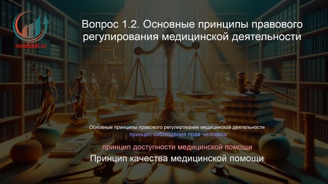 Медицинское право. Профпереподготовка. Лекция. Профессиональная переподготовка для всех!