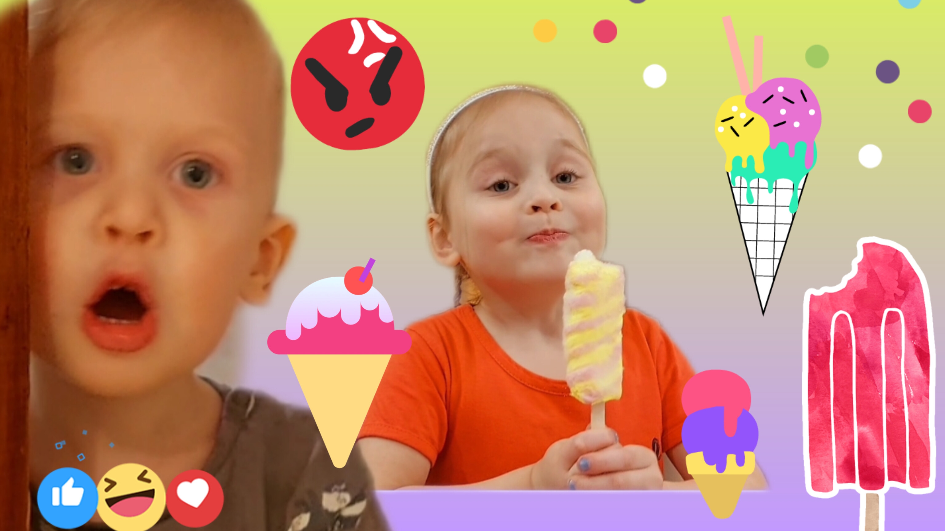 🍦МОРОЖЕНОЕ🍦ОБМЕН НА СЛАДОСТИ 😋 БРАТ И СЕСТРА😍НУЖНО ЗНАТЬ МЕРУ😡