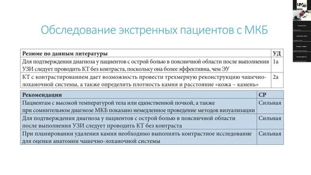 Степанов В.С. Современные возможности лечения конкрементов верхних мочевых путей. 17.08.2023.