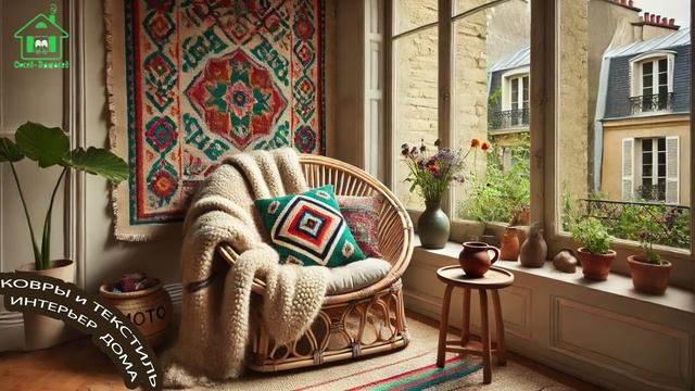 Ковры и текстиль в современном интерьере 🛋️ (44)