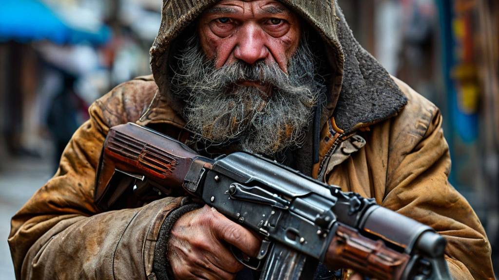 2 матч бомжей на калашах