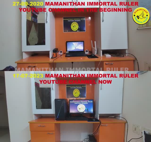 MAMANITHAN IMMORTAL RULER YOUTUBE CHANNEL - BEGINNING💻 - NOW