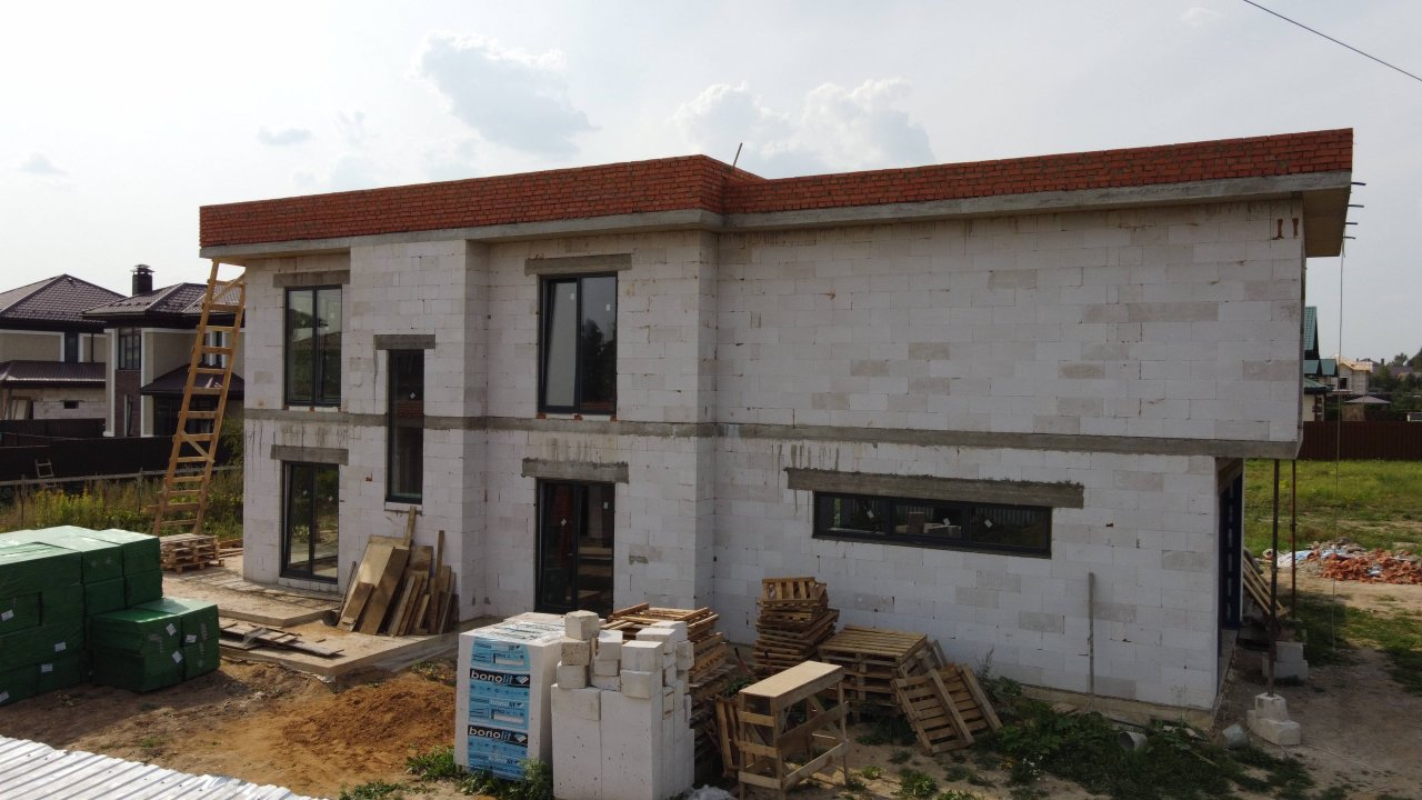 Проект дома в стиле Хай тек