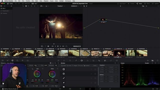 Shot Match With Just 2 Clicks In DaVinci Resolve 19 Color Page!