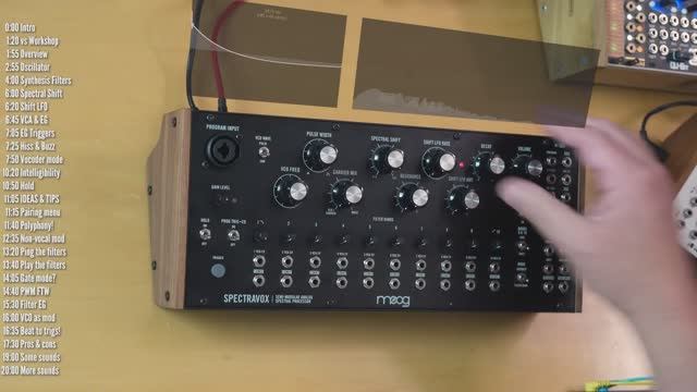 Moog Spectravox is in production!  Review, tutorial and 10 patch ideas