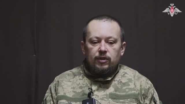 Пленный украинский военнослужащий ловил уклонистов, но потом сам попал на фронт.