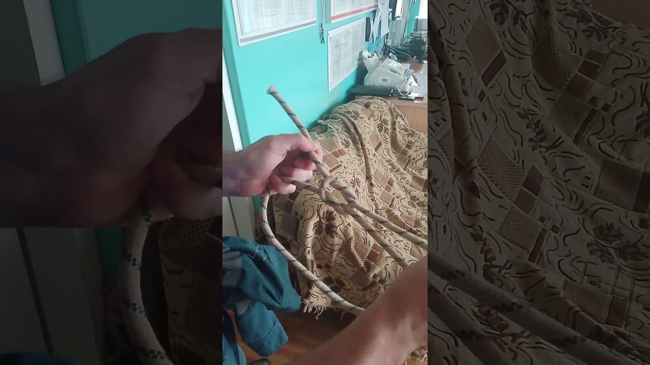 Прямой узел. #knot