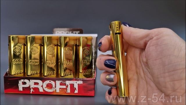 Турбо (Profit PL-802)  JET пламя МЕТАЛЛ GOLD