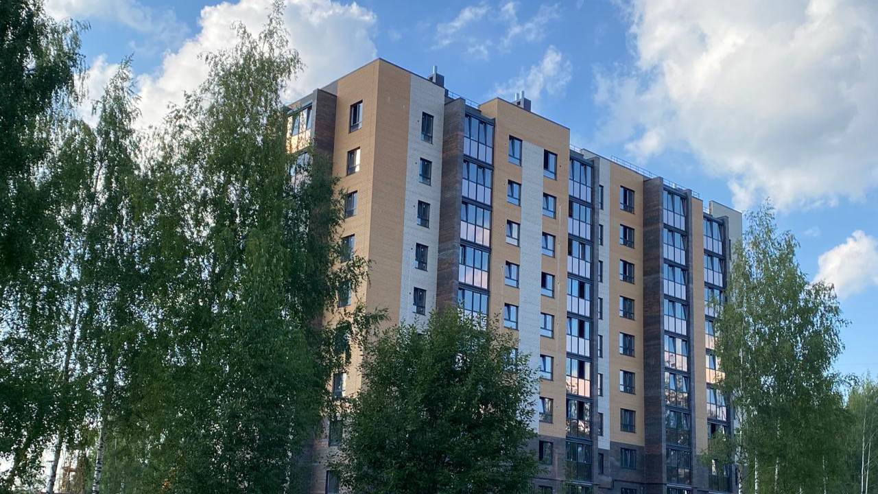 Однокомнатная квартира, 42 мкв. г. Кострома, ЖК Чемпион