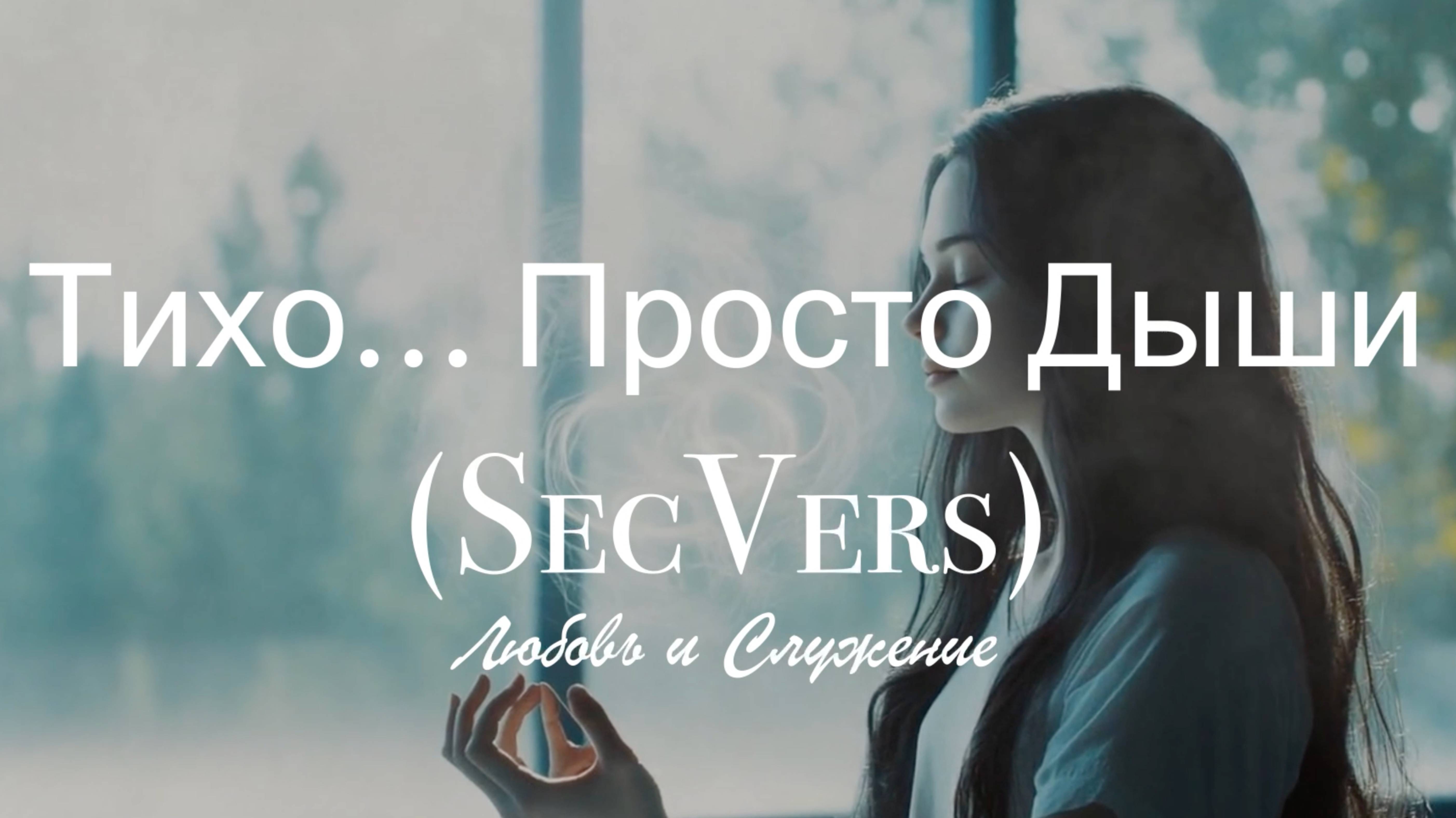 Тихо... Просто Дыши ( SecVers)