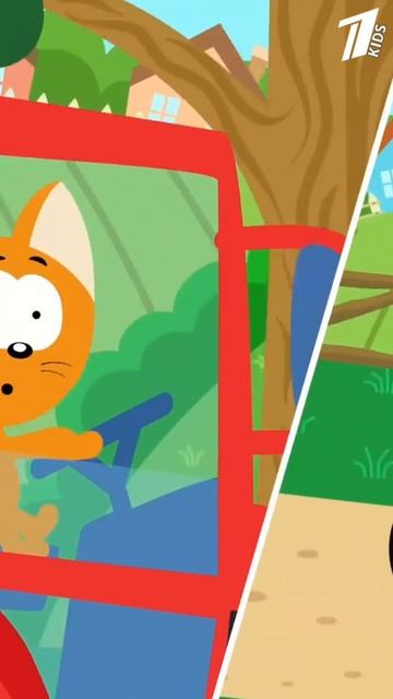 Котёнок Котэ - Трактор Тыр Тыр Колесо #ПервыйKIDS