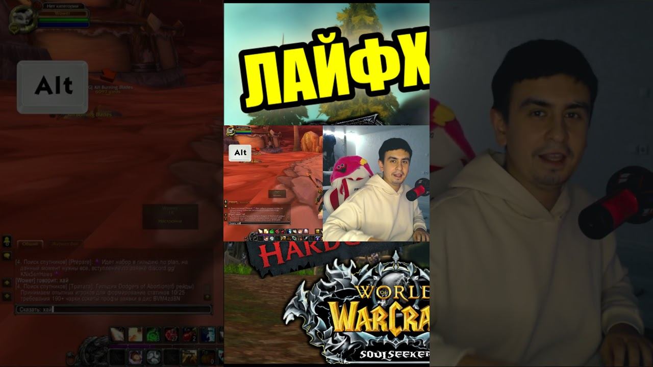 Лайфхак по WOW HARDCORE