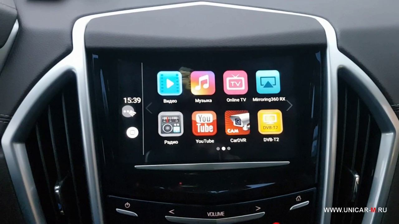 Cadillac SRX/Escalade  CUE & Android Navigation Box ROiK 5.0.2