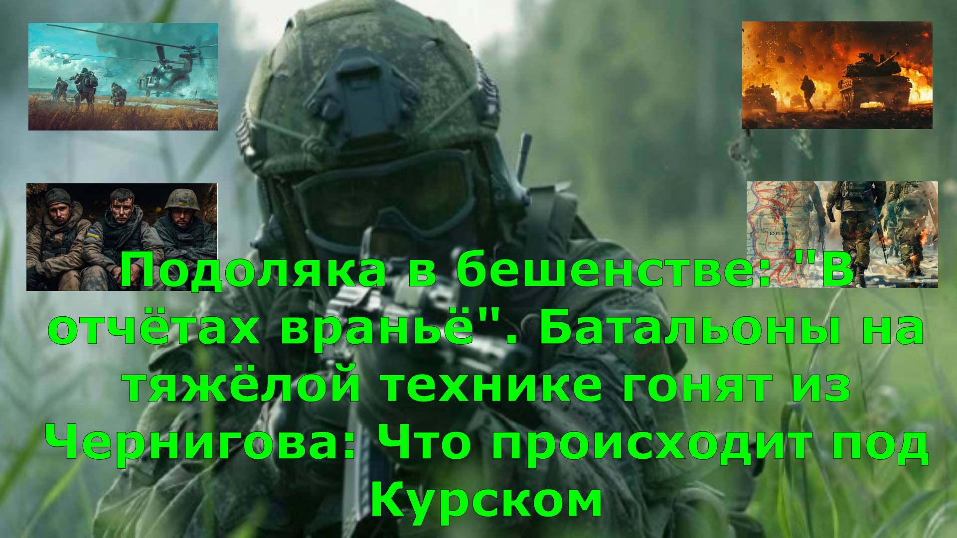 Подоляка в бешенстве: "В отчётах враньё". Батальоны на тяжёлой технике гонят из Чернигова: Что проис