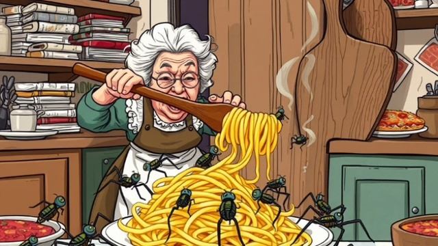 Макаронное сопротивление шестиногим деликатесам ейропы.
