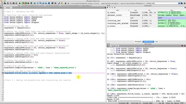 012 Step 11 - Optimizing Epochs and Batch Size for LSTM Stock Price Forecasting