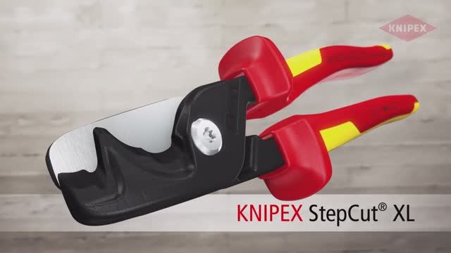 Ступенчатый кабелерез KNIPEX StepCut XL KN-9511225