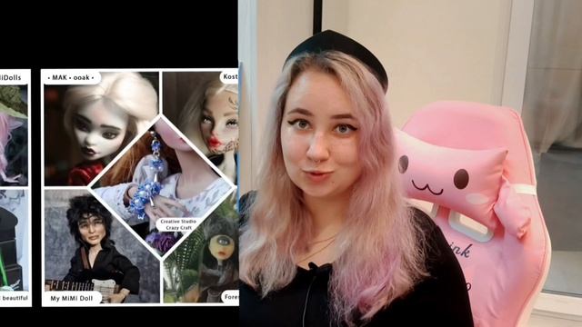 Сделала OOAK Гарпии из частей разных кукол Ever After High и Monster High. Часть 1