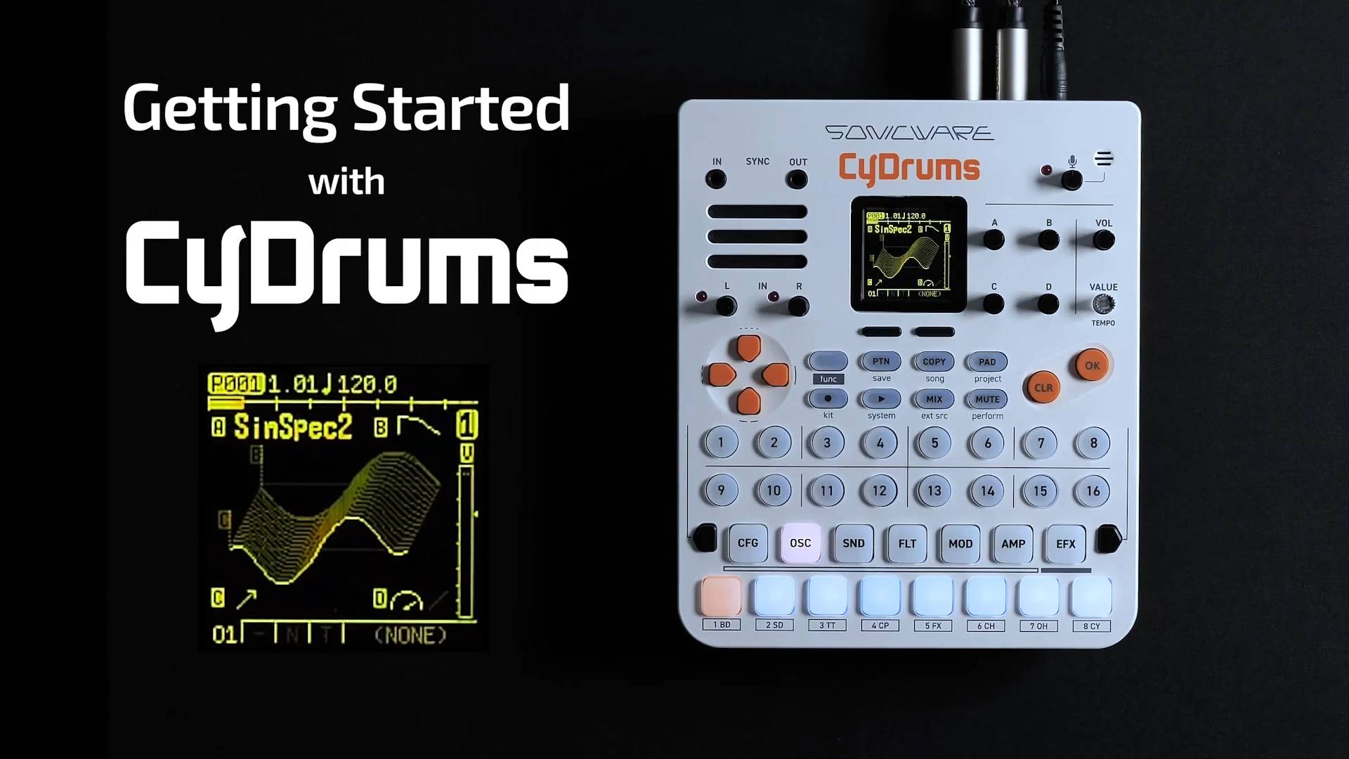 Sonicware CyDrums: Getting Started