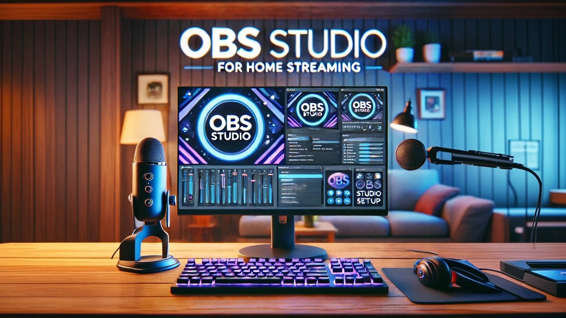 Как настроить OBS Studio для домашнего стрима 🎥🔧 | Без лагов и сложностей!