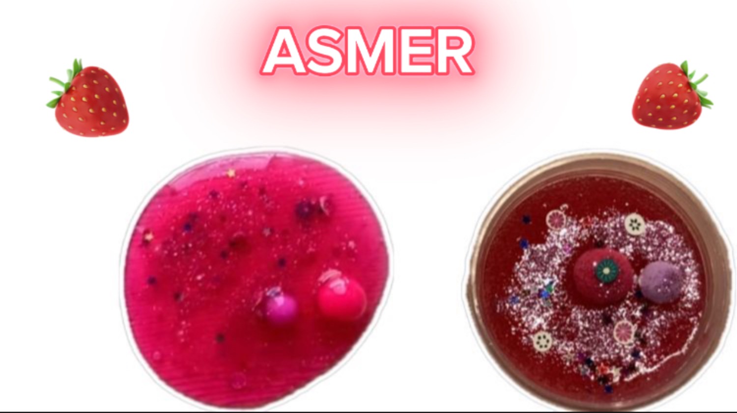 ASMER клубничный слайм | продолжение..