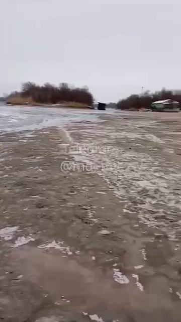 В станице Багаевской пропал Дон — его попросту сдуло ветром.
