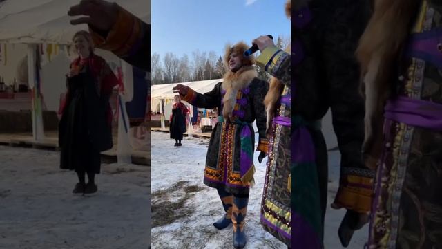 Проводили зиму-зимушку! 🥞🔥 #масленица #ансамбль #поляне #shorts