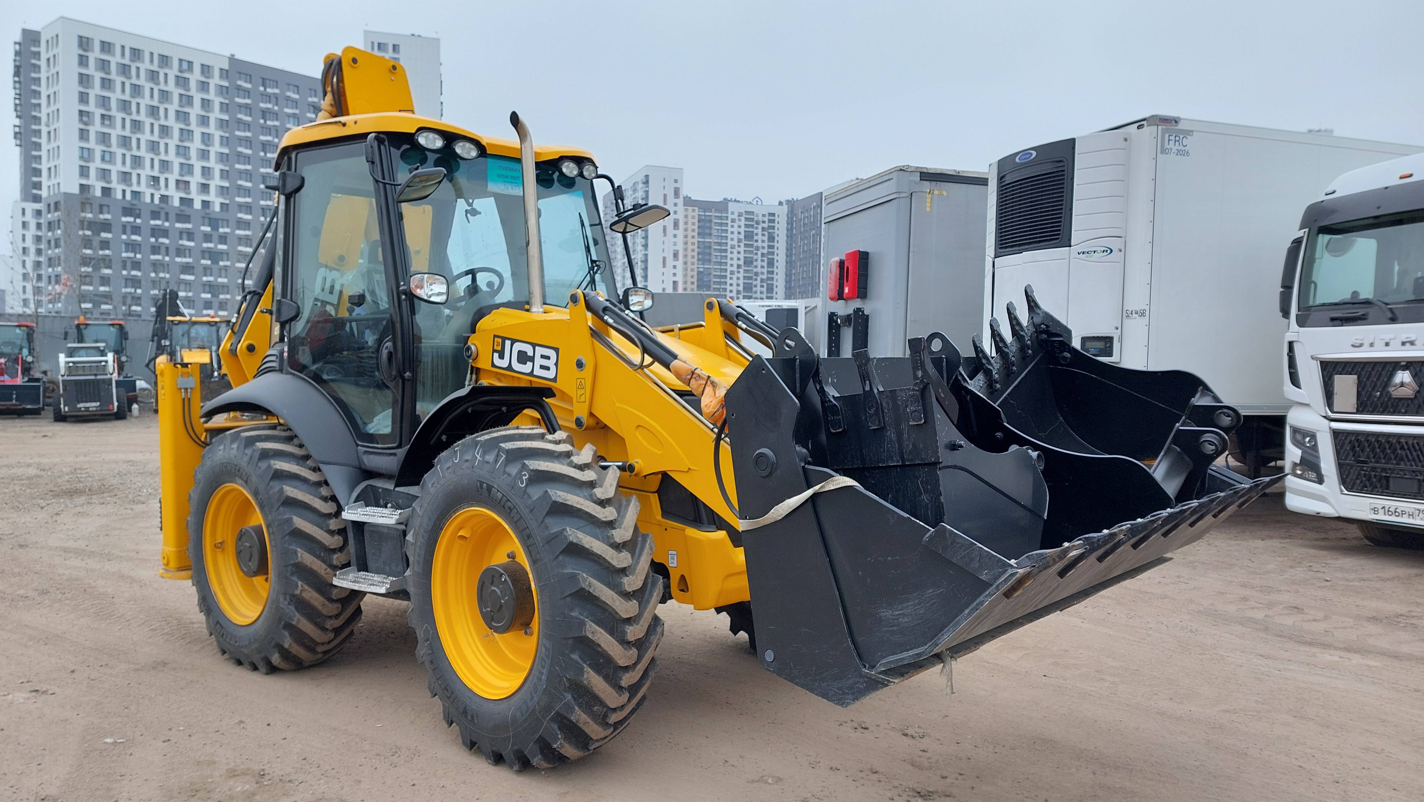 Экскаватор-погрузчик JCB 4CX SUPER SITEMASTER