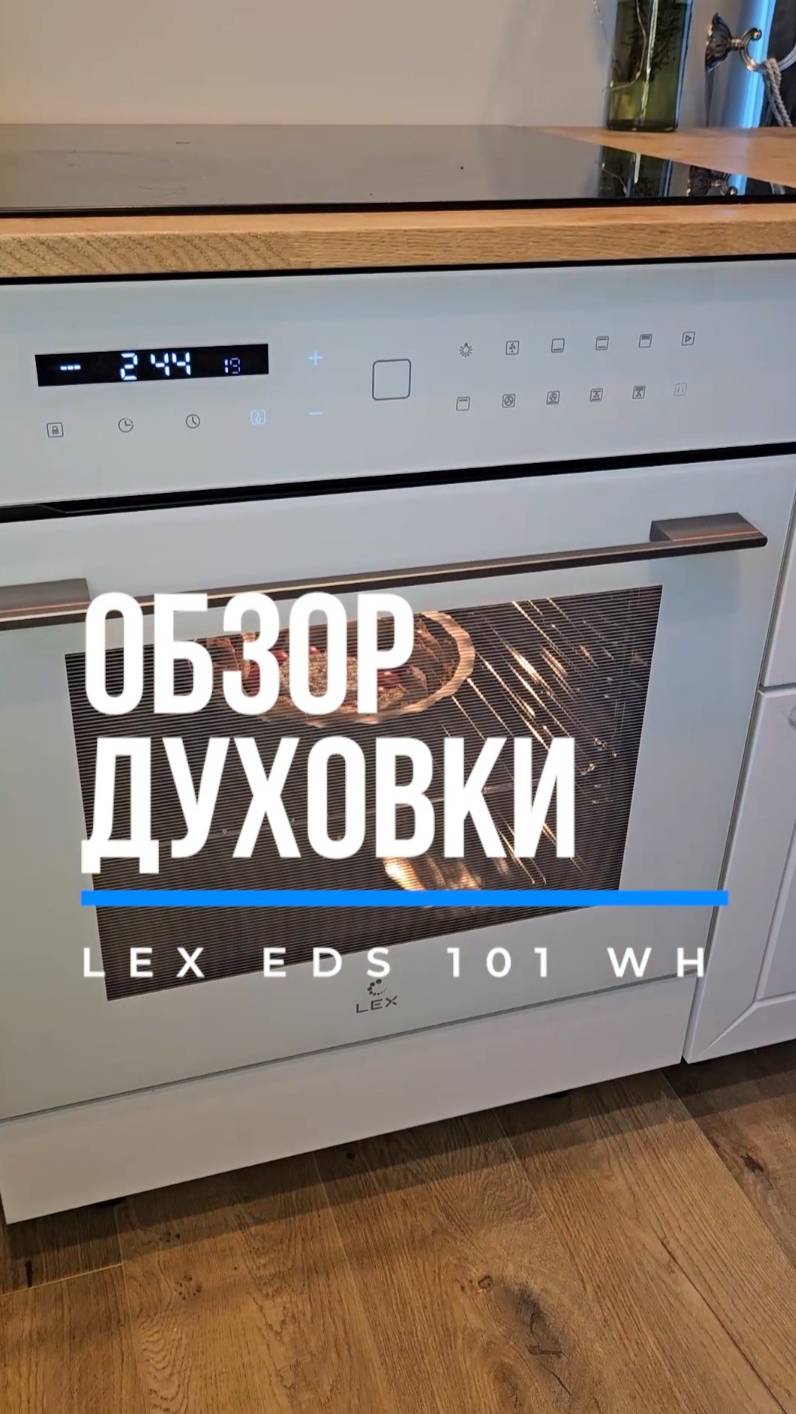 Обзор электрического встраиваемого духового шкафа LEX EDS 101 WH