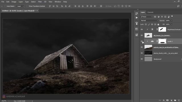 Photo Manipulation Photoshop - Create a Dramatic Light Effect