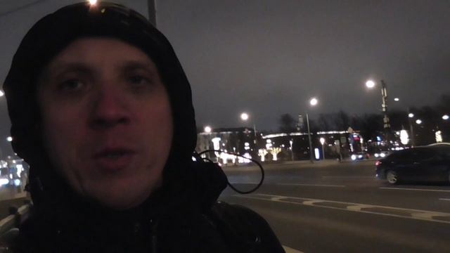 Вечерняя прогулка по Москве. 11.12.2025