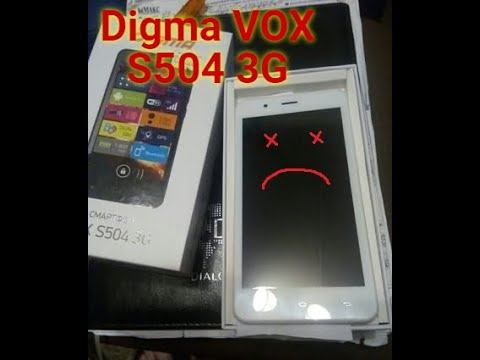 Разбор смартфона Digma VOX s504 3g и перепайка гнезда зарядки USB