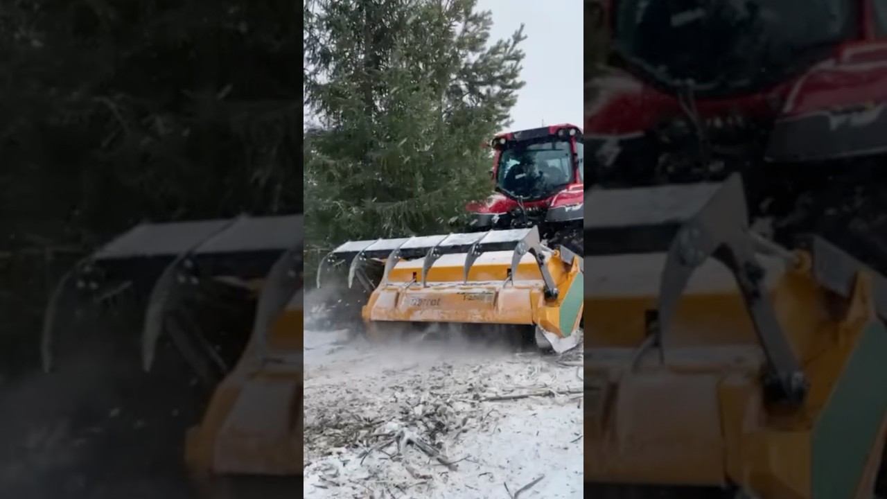 Лучше Valtra может быть только новая Valtra на 300+ сил #мульчер #ротоватор #вальтра #valtra #мтз