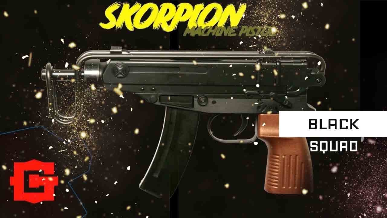 SKORPION - amazing pistol Black Squad