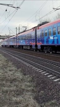 Электропоезд ЭП2Д-0288 (ЦППК) скоростной приг. поезд "РЭКС-экспресс" № 7125 Раменское - Москва.