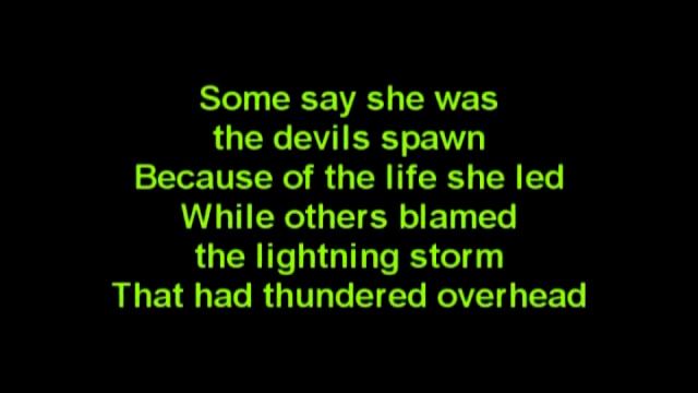 ' Sadie Grey ' - ' Lady of The Night '