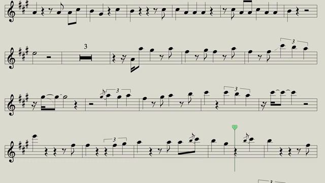 Yves Larock Rise Up Sheet music for Saxophone Alto House music for Sax_480p_MUX