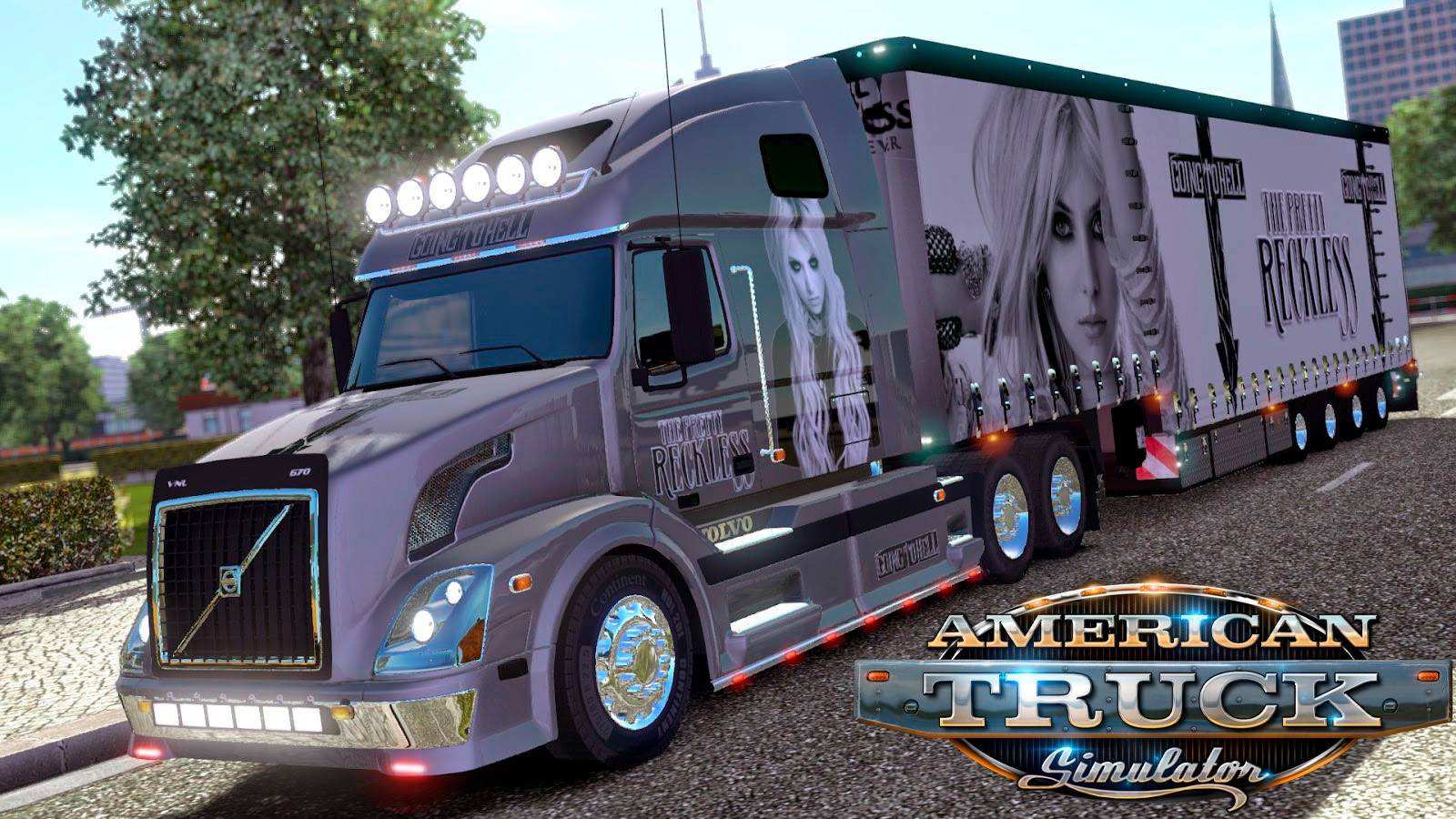 🔴American Truck Simulator. Открываем карту заного ●ЭВЕНТ● Экспресс Купидона ● [ 2К ](Завершение).