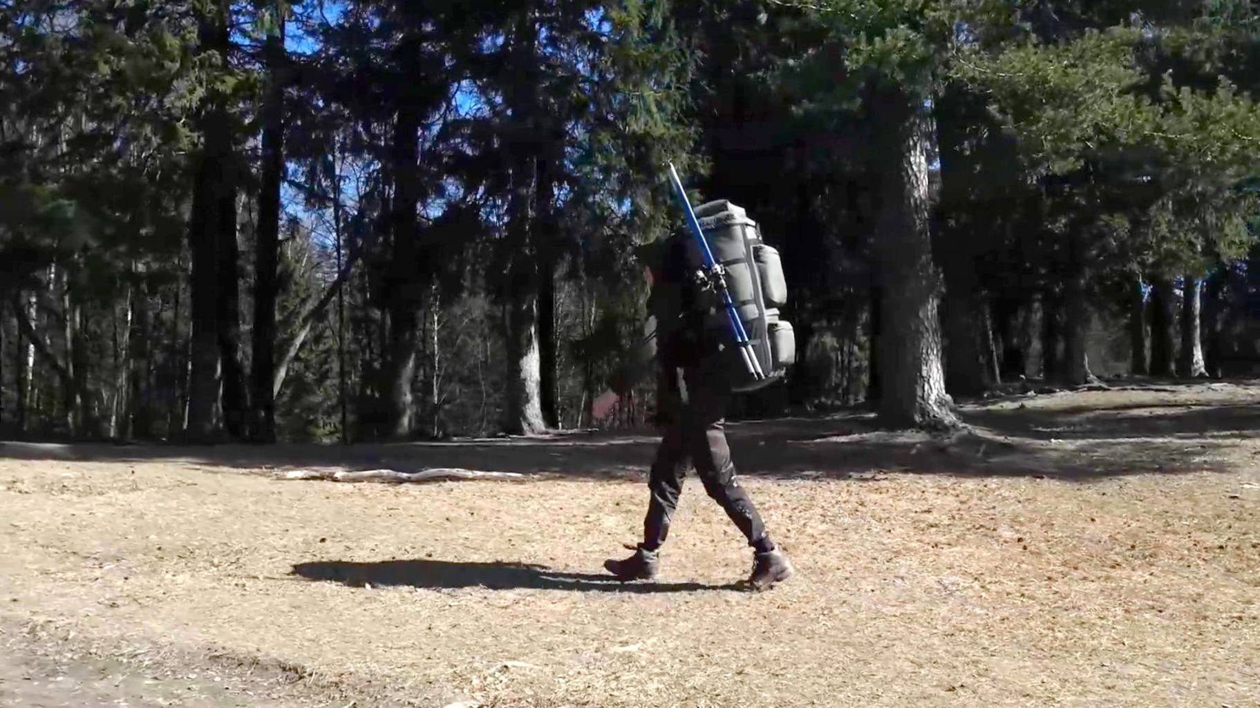 Рюкзак туристический каркасный 100+15 литров