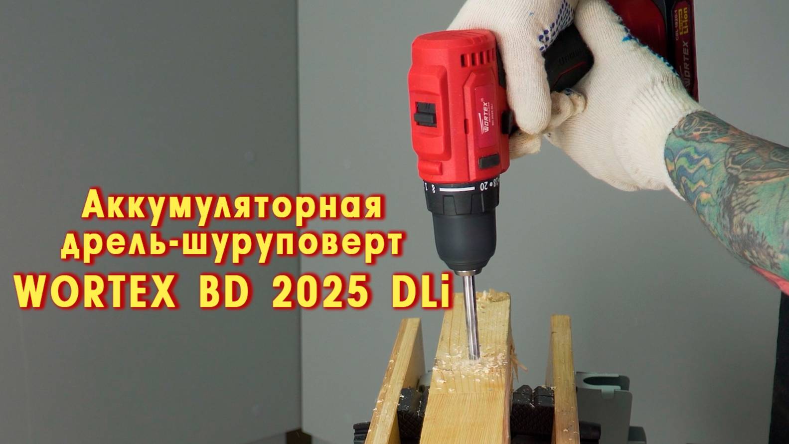 WORTEX BD 2025 DLi Аккумуляторная дрель-шуруповерт