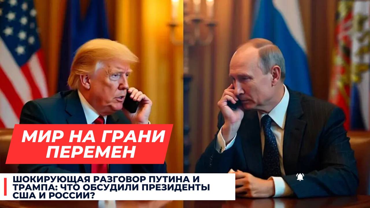 Путин и Трамп: Секретные переговоры, которые могут изменить ход мировой истории