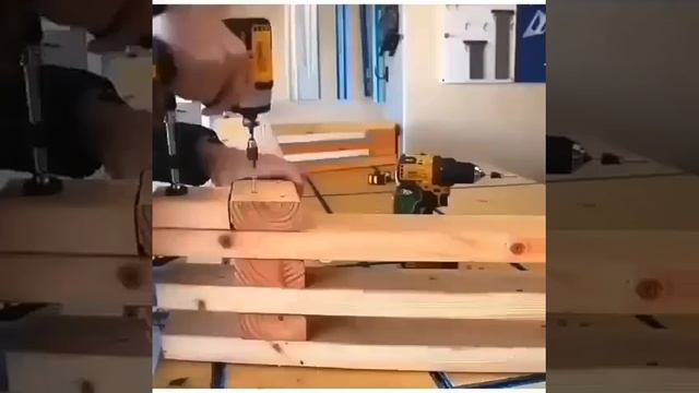 Диван из дерева своими руками.