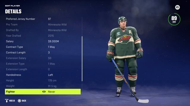 Редактор в NHL24 - Кирилл Капризов (Tutorial Kirill Kaprizov