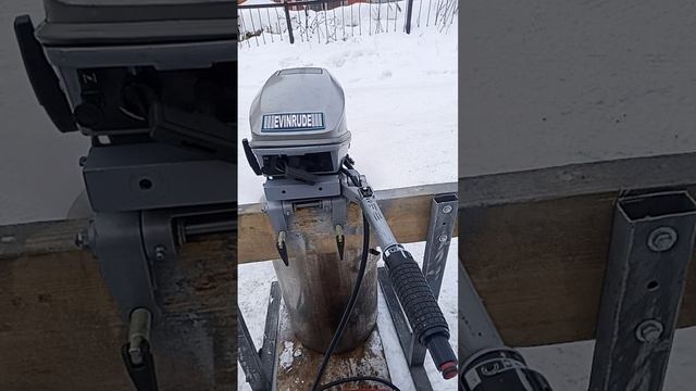 Лодочный мотор Джонсон.